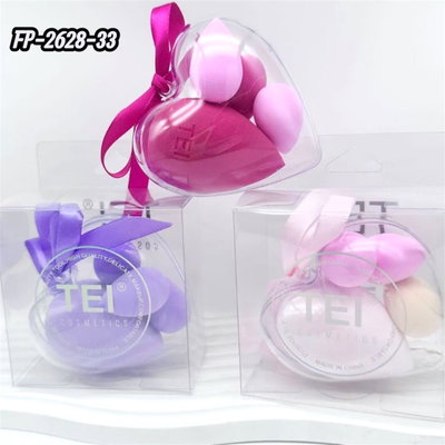Set de 4 Beauty Blenders (corazón) de Tei