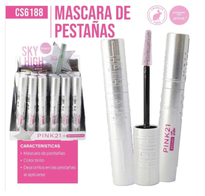 Máscara de Pestañas Sky High Glitter de Pink 21