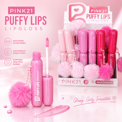 Lip Gloss Puffy Lips de Pink 21