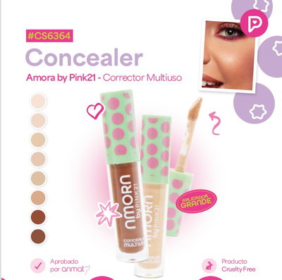 Corrector Multiuso Amora de Pink 21