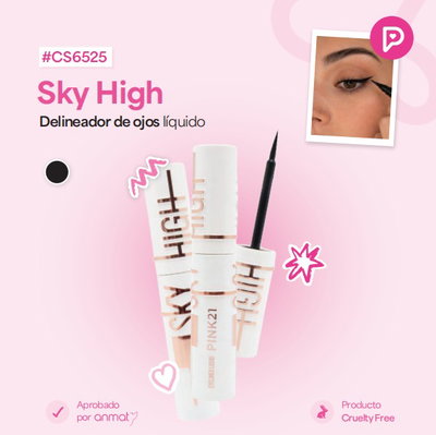 Delineador Líquido Sky High de Pink 21
