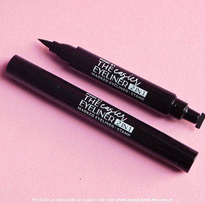 Delineador en Fibra y The Casier Eyeliner 2 en 1 de Pink 21