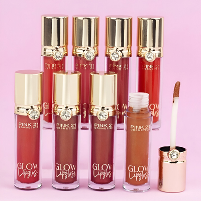 Lip Gloss Glow de Pink 21