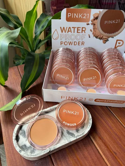 Polvo Compacto Waterproof de Pink 21