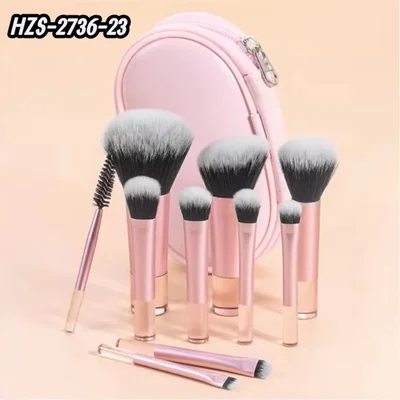 Set de 10 Brochas con Estuche de Tei