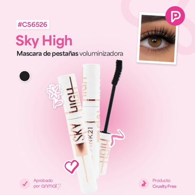 Máscara de Pestañas Voluminizadora Sky High de Pink 21