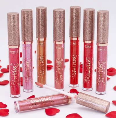 Lip Gloss Sparkles de Pink 21