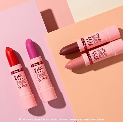 OFERTA Labial en Barra Kiss Cone de Pink 21