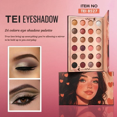 24 Colors Eyeshadow 8527 de Tei