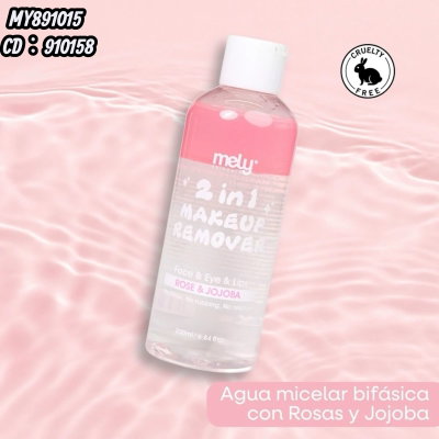Makeup Remover 2 en 1 de Mely