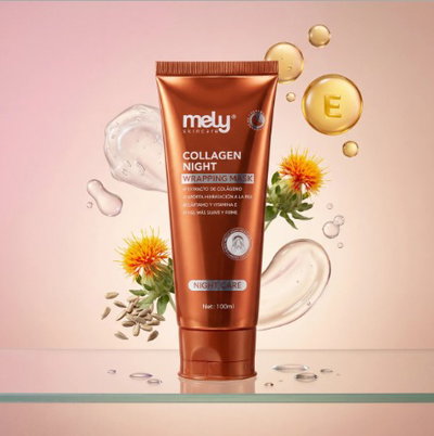 Máscara Nocturna de Colágeno de Mely