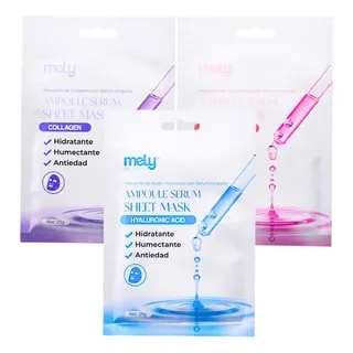 Mascarilla Facial Ampolle Serum de Mely