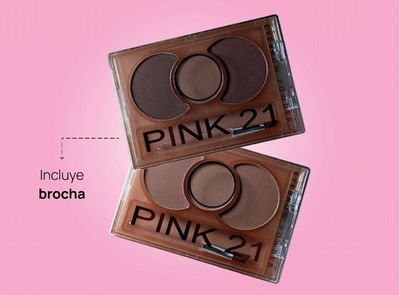 Paleta Para Cejas Eyebrow Powder de Pink 21