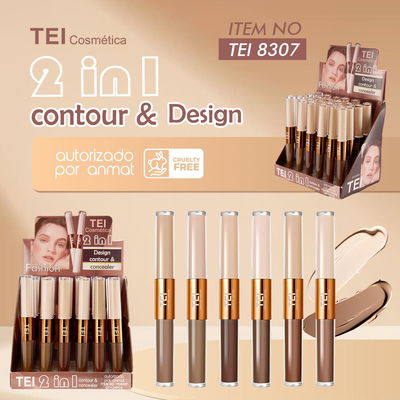 OFERTA Corrector y Contorno Design 2 en 1 de Tei