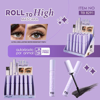 Máscara de Pestañas Roll To High Tei 