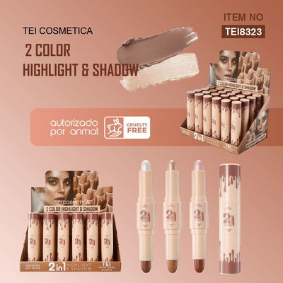 Iluminador + Contorno 2 en 1 Highlight And Shadow de Tei