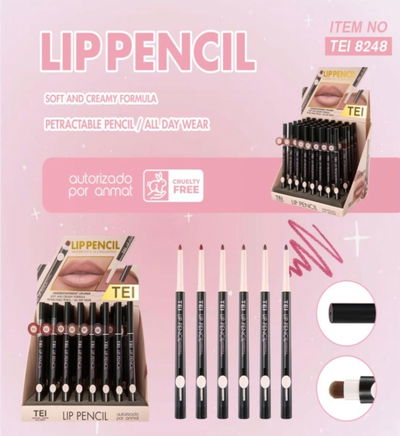 Delineador Retráctil de Labios Tei 