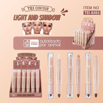 OFERTA Iluminador + Contorno 2 en 1 Light And Shadow de Tei
