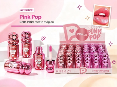 Magic Lip Gloss Pink Pop de Pink 21