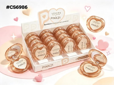 Iluminador en Polvo Lovers Highlighter de Pink 21