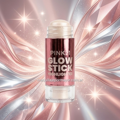 Iluminador en Barra Glow Stick de Pink 21 