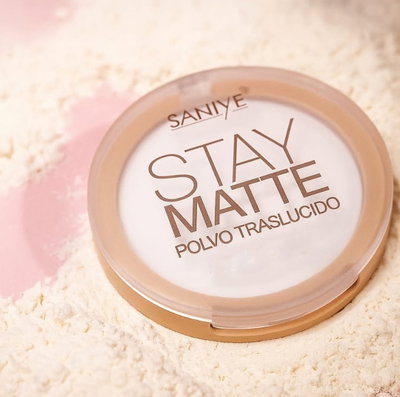 Polvo Traslúcido Stay Matte de Saniye