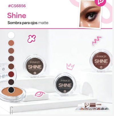 OFERTA Sombra Individual Matte Shine de Pink 21