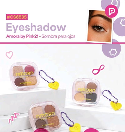 Amora Eyeshadow de Pink 21