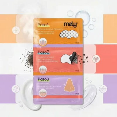 Mascarilla Para Puntos Negros 3 Pasos de Mely