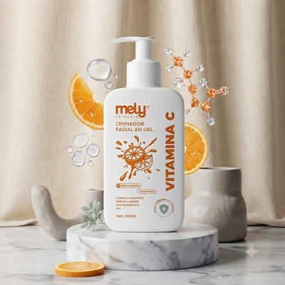 Limpiador Facial en Gel con Vitamina C de Mely