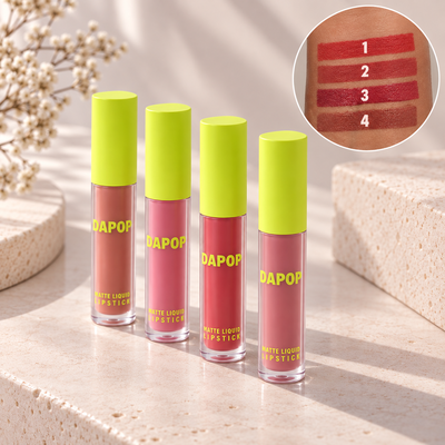 Matte Líquid Lipstick (tapa verde) de Dapop