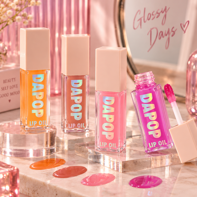 Lip Oil (tapa beige) de Dapop