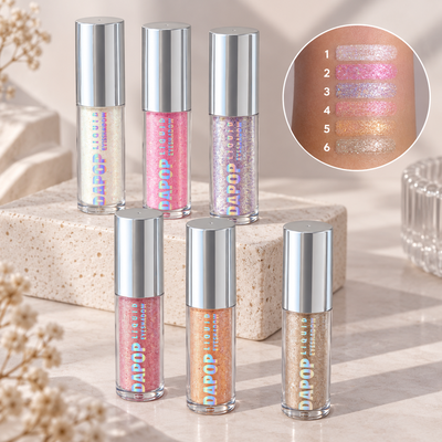 Sombra Líquida Glitter Eyeshadow de Dapop