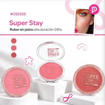 Rubor en Polvo Super Stay de Pink 21
