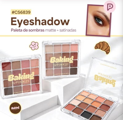 Baking Eyeshadow 6839 de Pink 21