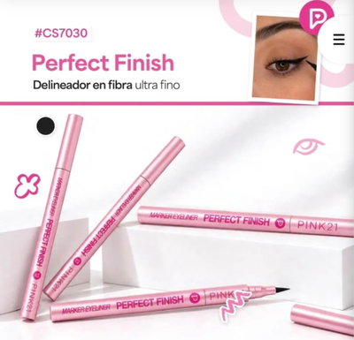 OFERTA Delineador en Fibra Perfect Finish de Pink 21