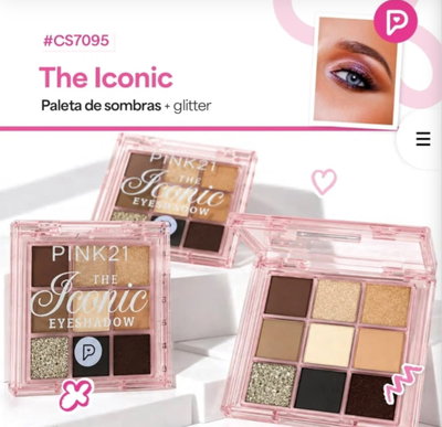 The Iconic Eyeshadow de Pink 21