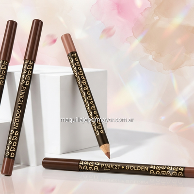 OFERTA Delineador de Labios Golden de Pink 21