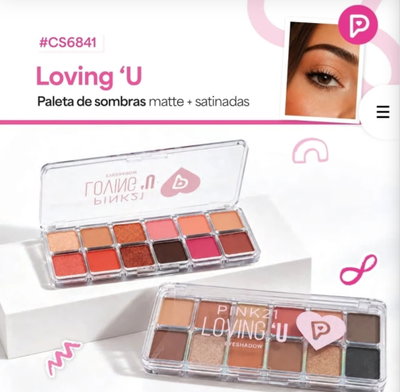 Loving 'U Eyeshadow de Pink 21