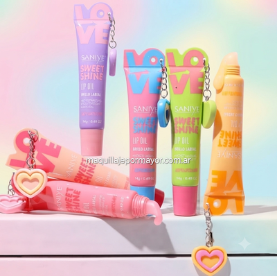 Lip Oil Sweet Shine Love de Saniye