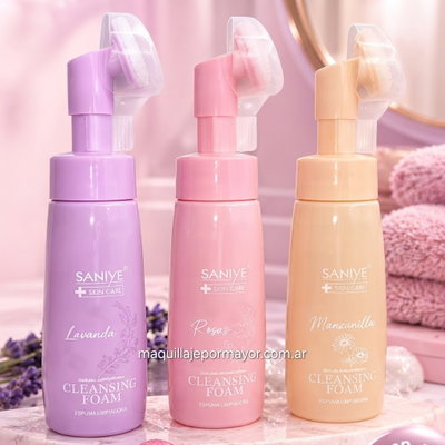 Espuma Facial Limpiadora Saniye