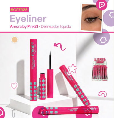 Delineador Líquido Amora de Pink 21