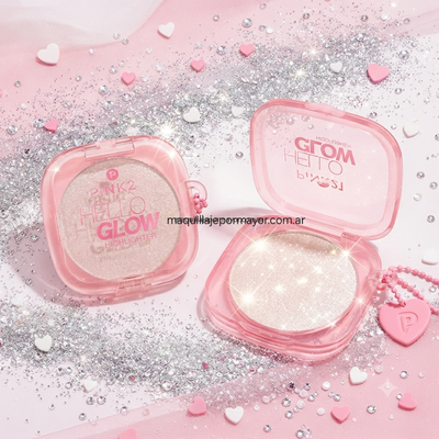 Iluminador en Polvo Hello Glow (con llavero) de Pink 21