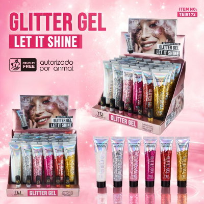 Glitter Gel Let It Shine 8172 de Tei