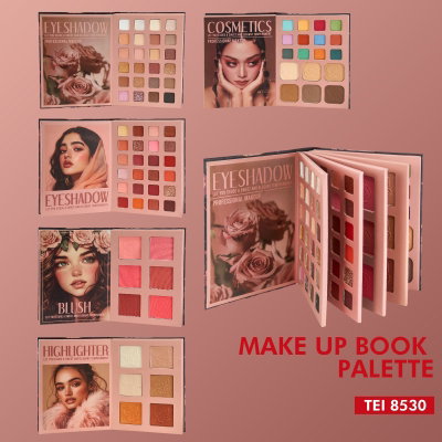 Makeup Book Palette (Blush / Eyeshadow / Highlighter) de Tei