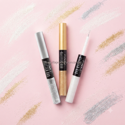 Delineador Glitter y Metalizado Dúo de Pink 21