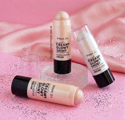 Iluminador Creamy Glowy Shiny de Pink 21