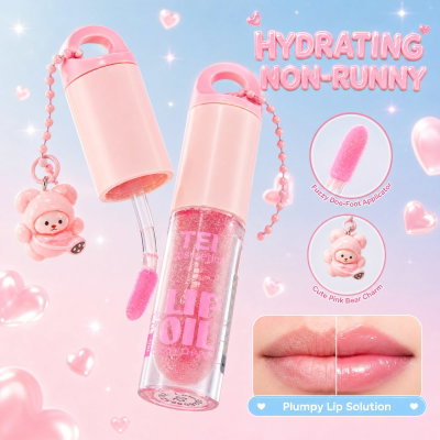 Lip Balm Color Change (con llavero muñequito) de Tei
