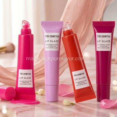 Lip Glaze Voluminizador Hidratante de Tei