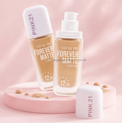 Base Líquida Forever Matte de Pink 21